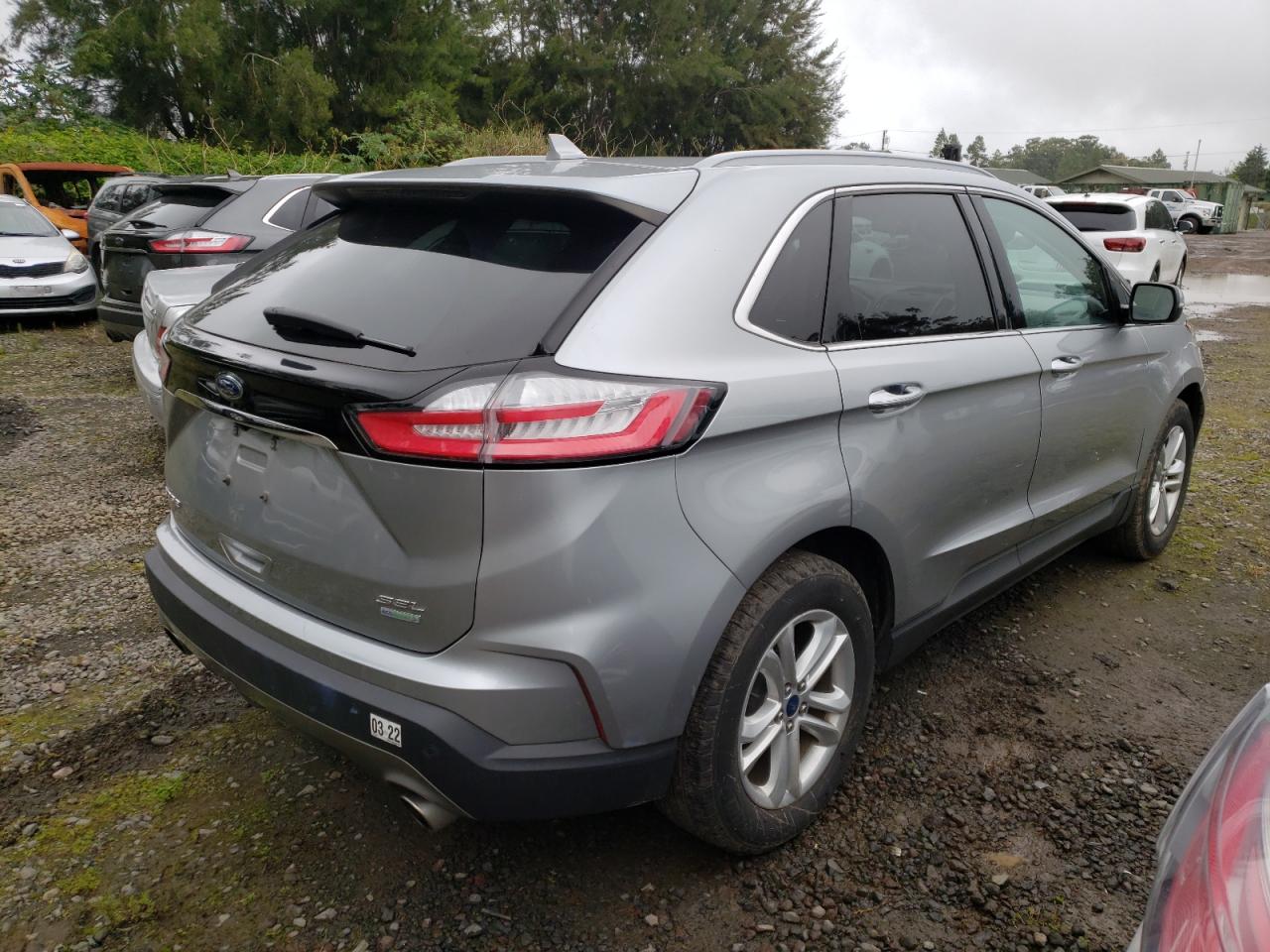 Photo 4 from auction – 2020 FORD EDGE SEL with VIN 2FMPK3J99LBA50224