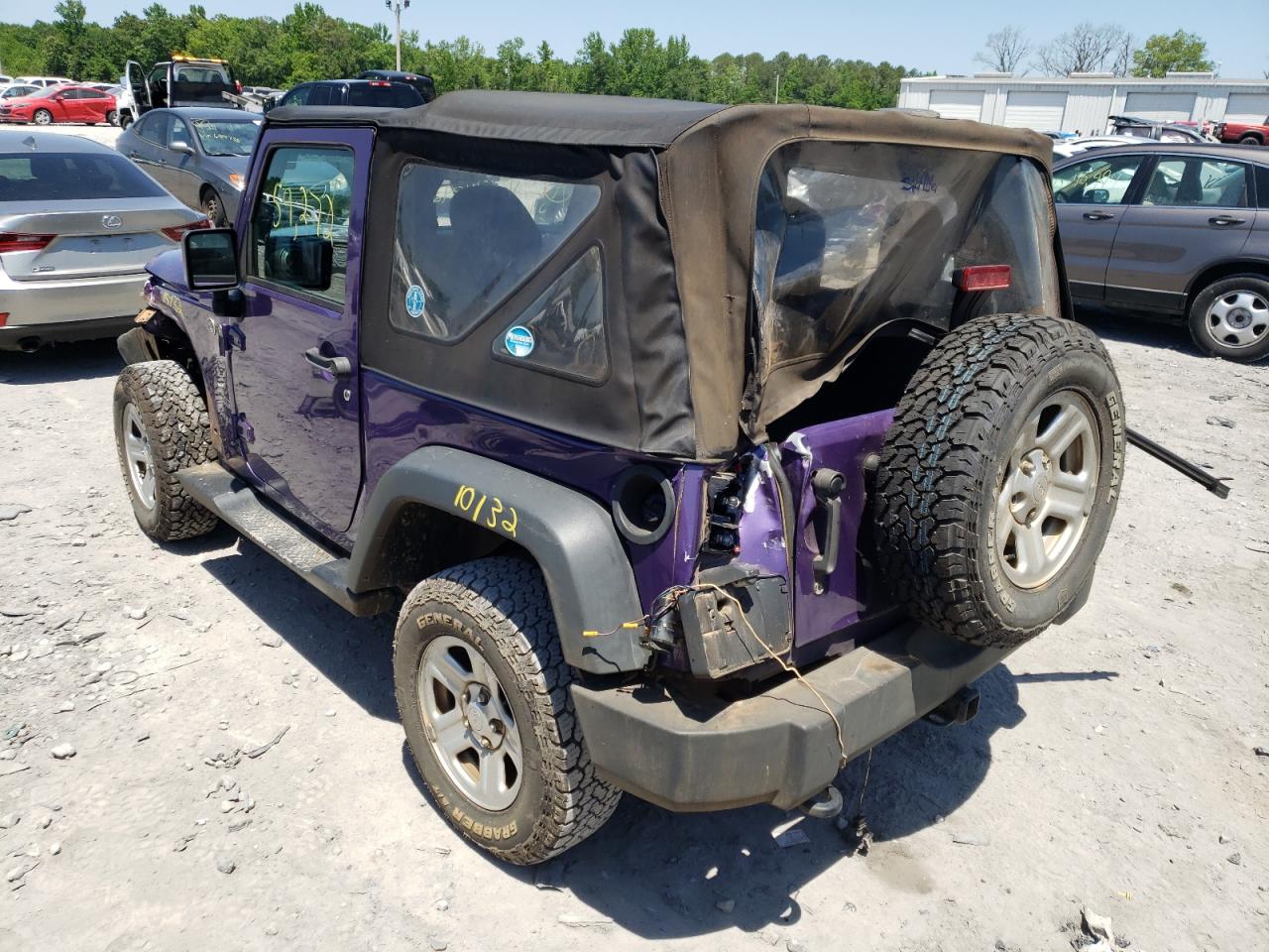 Photo 3 from auction – 2017 JEEP WRANGLER S with VIN 1C4AJWAG2HL748422
