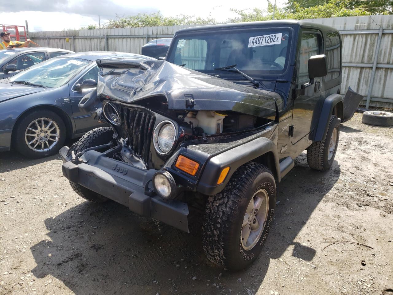 Photo 2 from auction – 2001 JEEP WRANGLER / with VIN 1J4FA49S71P305419