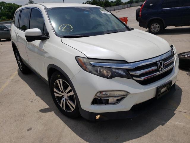 HONDA PILOT EX 2017 with VIN 5FNYF5H35HB006581 - Photo from auction