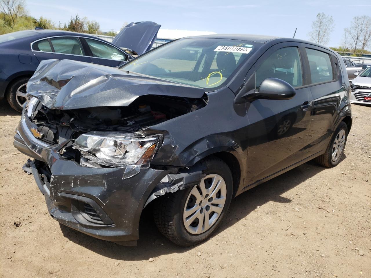 Photo 2 from auction – 2020 CHEVROLET SONIC with VIN 1G1JG6SB9L4116191