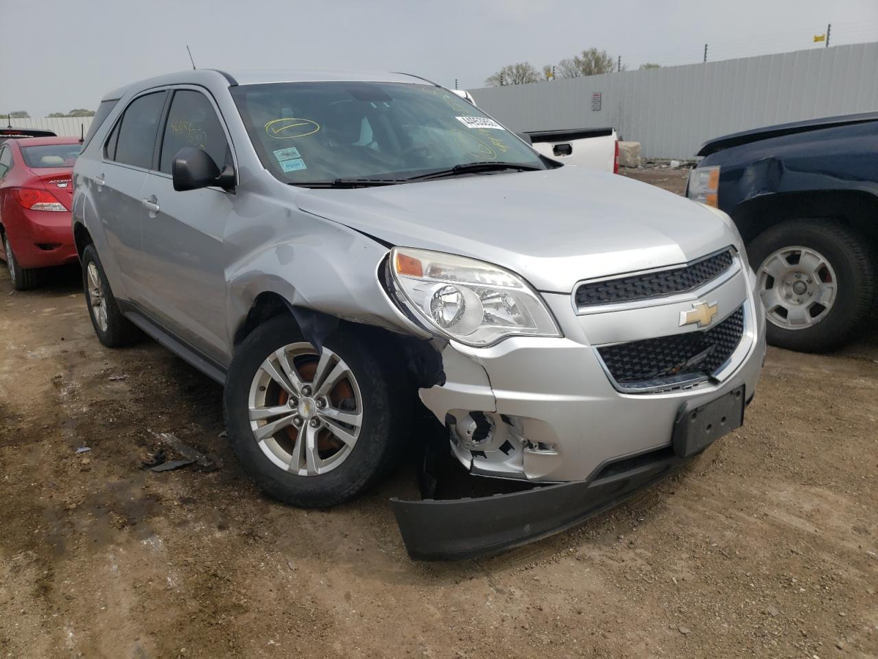 CHEVROLET EQUINOX LS 2013 with VIN 2GNALBEK1D6333975 - Photo from auction