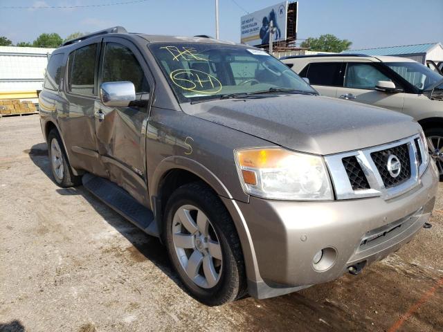 NISSAN ARMADA SE 2008 with VIN 5N1BA08D68N623873 - Photo from auction