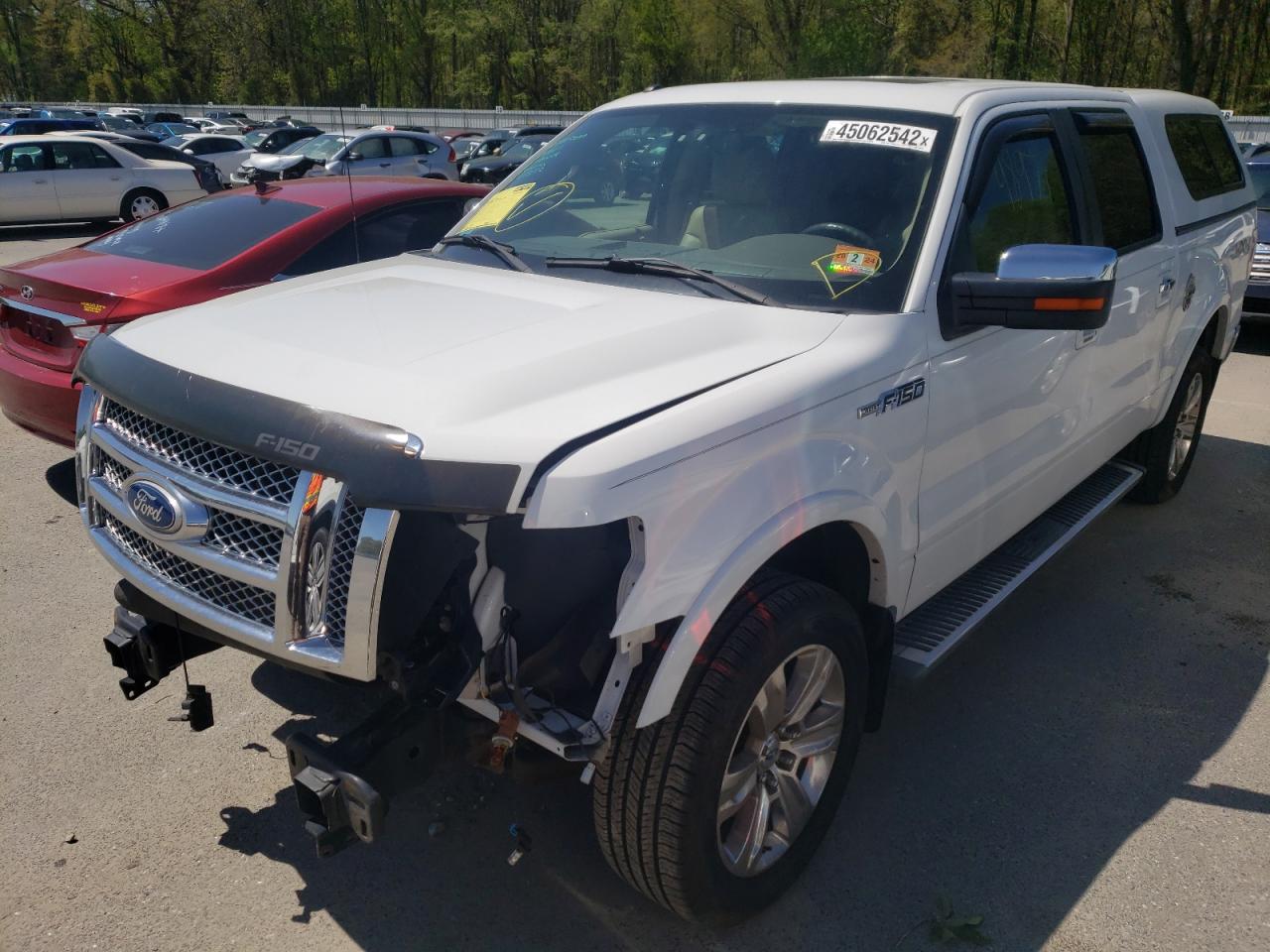 Photo 2 from auction – 2010 FORD F150 SUPER with VIN 1FTFW1EV0AFC33216