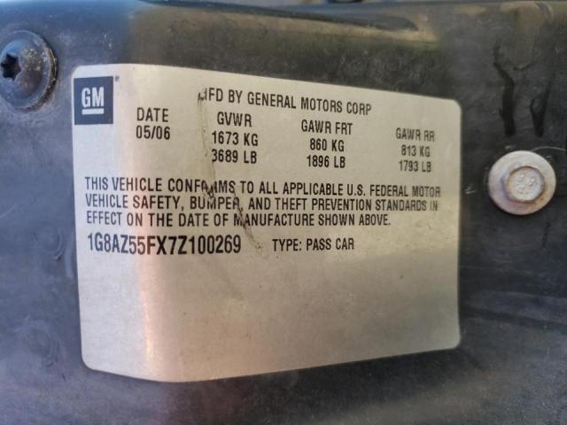 Photo 10 from auction – 2007 SATURN ION LEVEL with VIN 1G8AZ55FX7Z100269