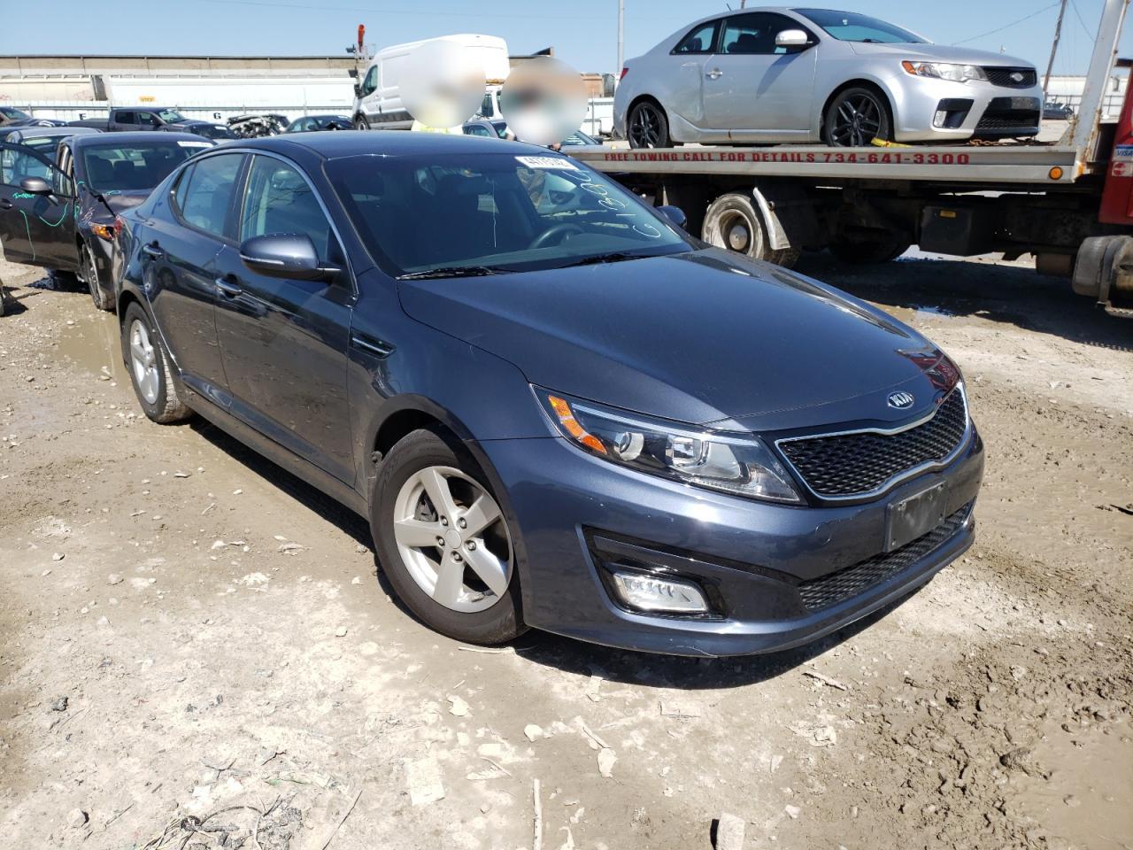 KIA OPTIMA LX 2015 con VIN KNAGM4A78F5613062 - Foto de la subasta