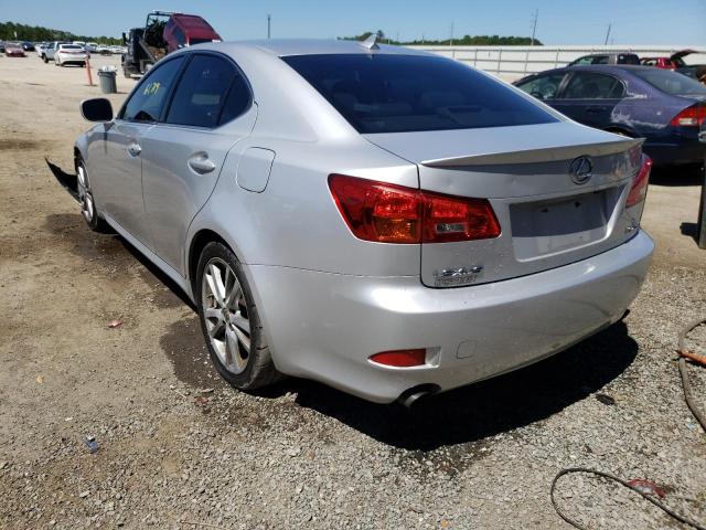 Photo 3 from auction – 2007 LEXUS IS 250 with VIN JTHBK262575041369