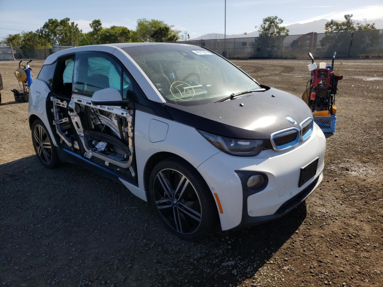BMW I3 REX 2014 with VIN WBY1Z4C58EV277495 - Photo from auction