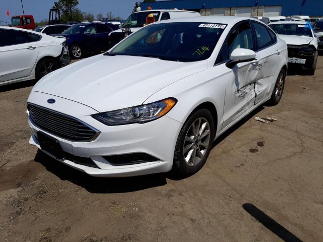 Photo 2 from auction – 2017 FORD FUSION SE with VIN 3FA6P0HD2HR167345