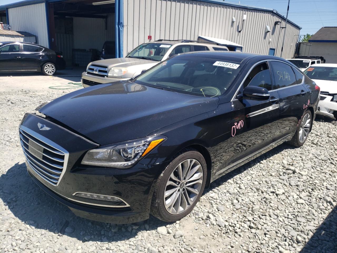 Photo 2 from auction – 2017 GENESIS G80 BASE with VIN KMHGN4JE3HU176381