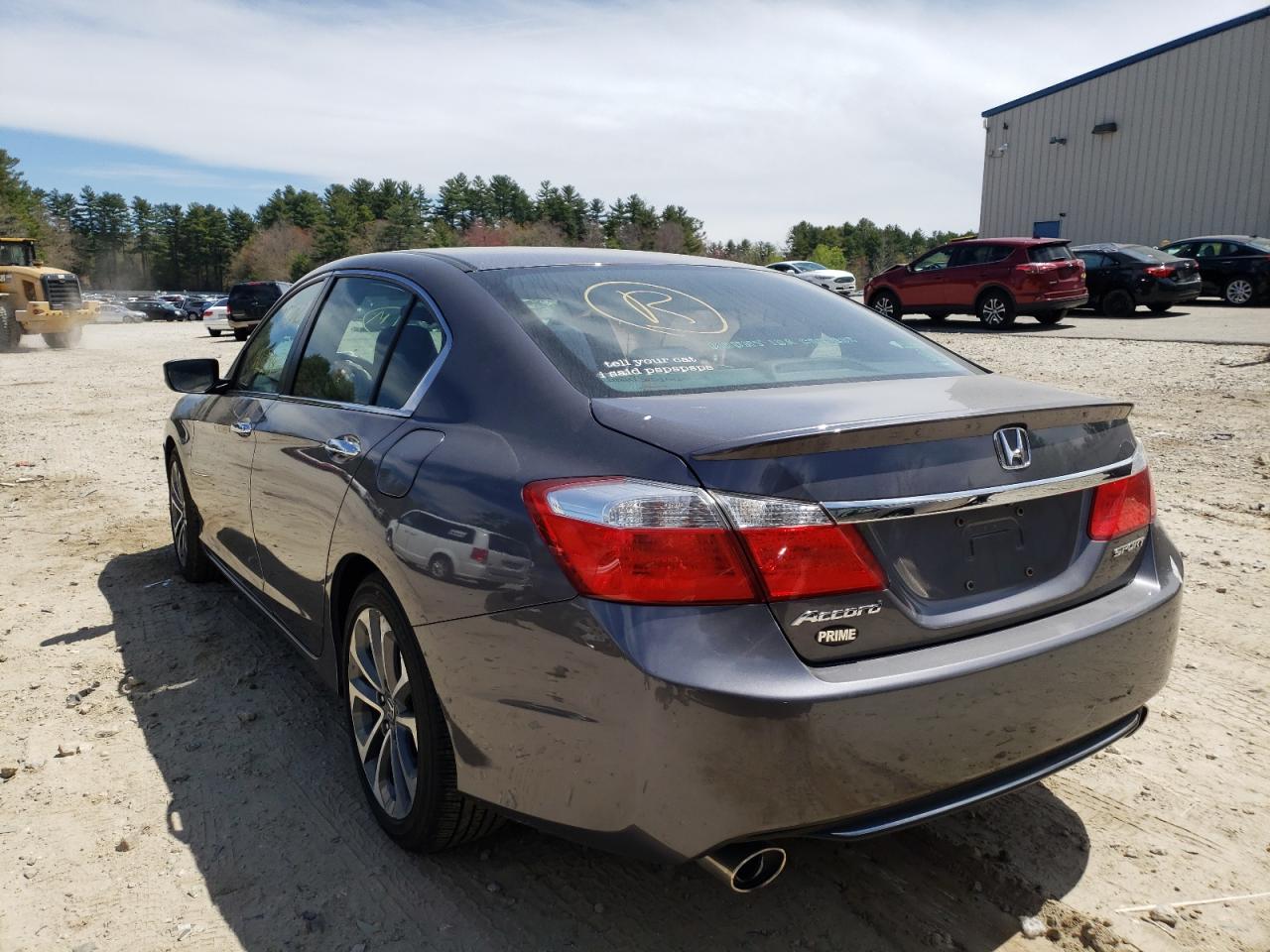 Photo 3 from auction – 2014 HONDA ACCORD SPO with VIN 1HGCR2F59EA203814