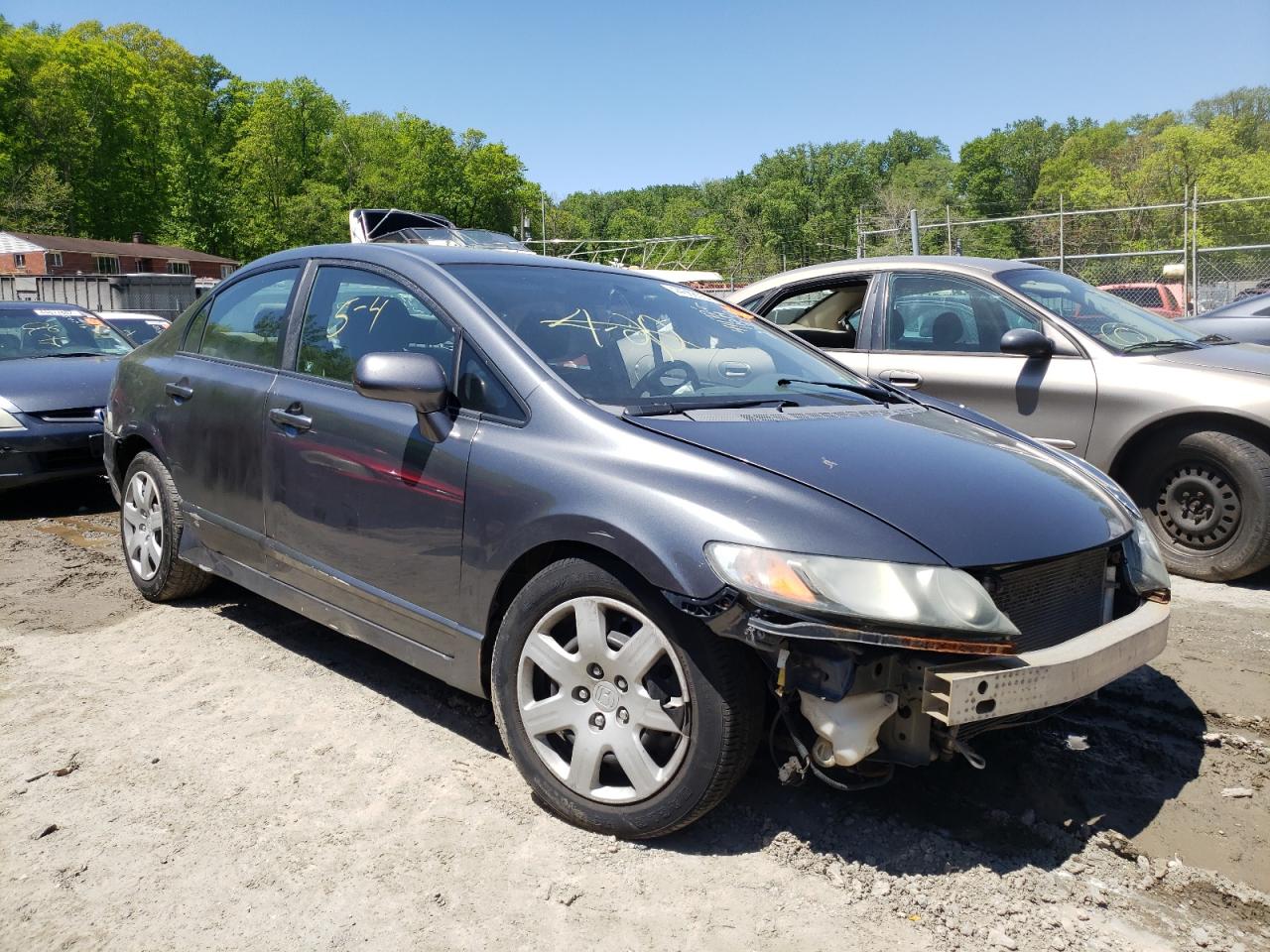 Photo 1 from auction – 2010 HONDA CIVIC LX with VIN 19XFA1F57AE021193