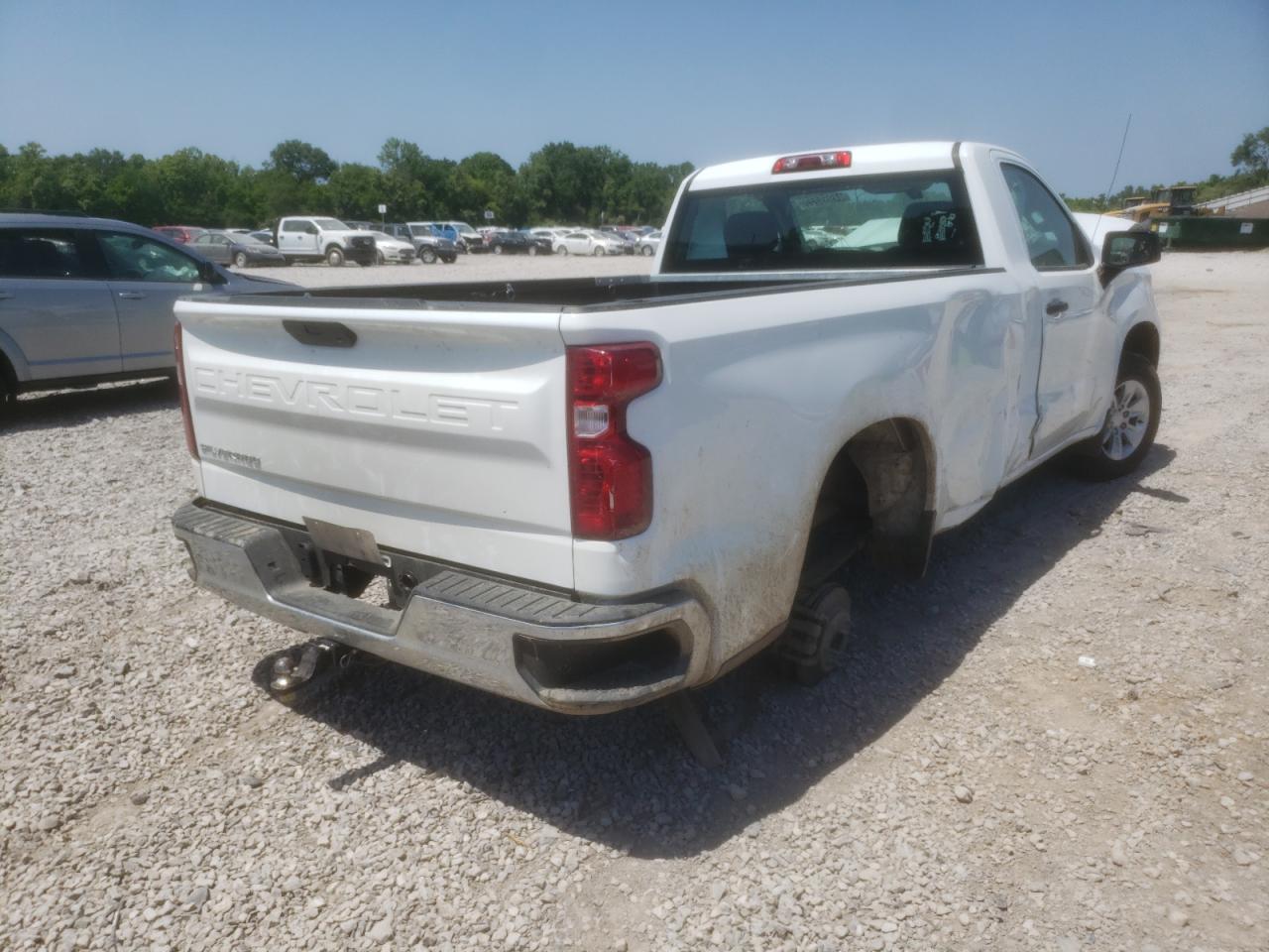 Photo 4 from auction – 2021 CHEVROLET SILVERADO with VIN 3GCNWAEF4MG476003