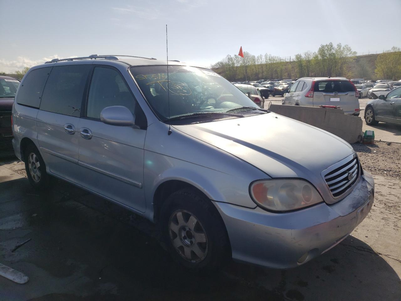 KIA SEDONA EX 2002 with VIN KNDUP131X26285555 - Photo from auction