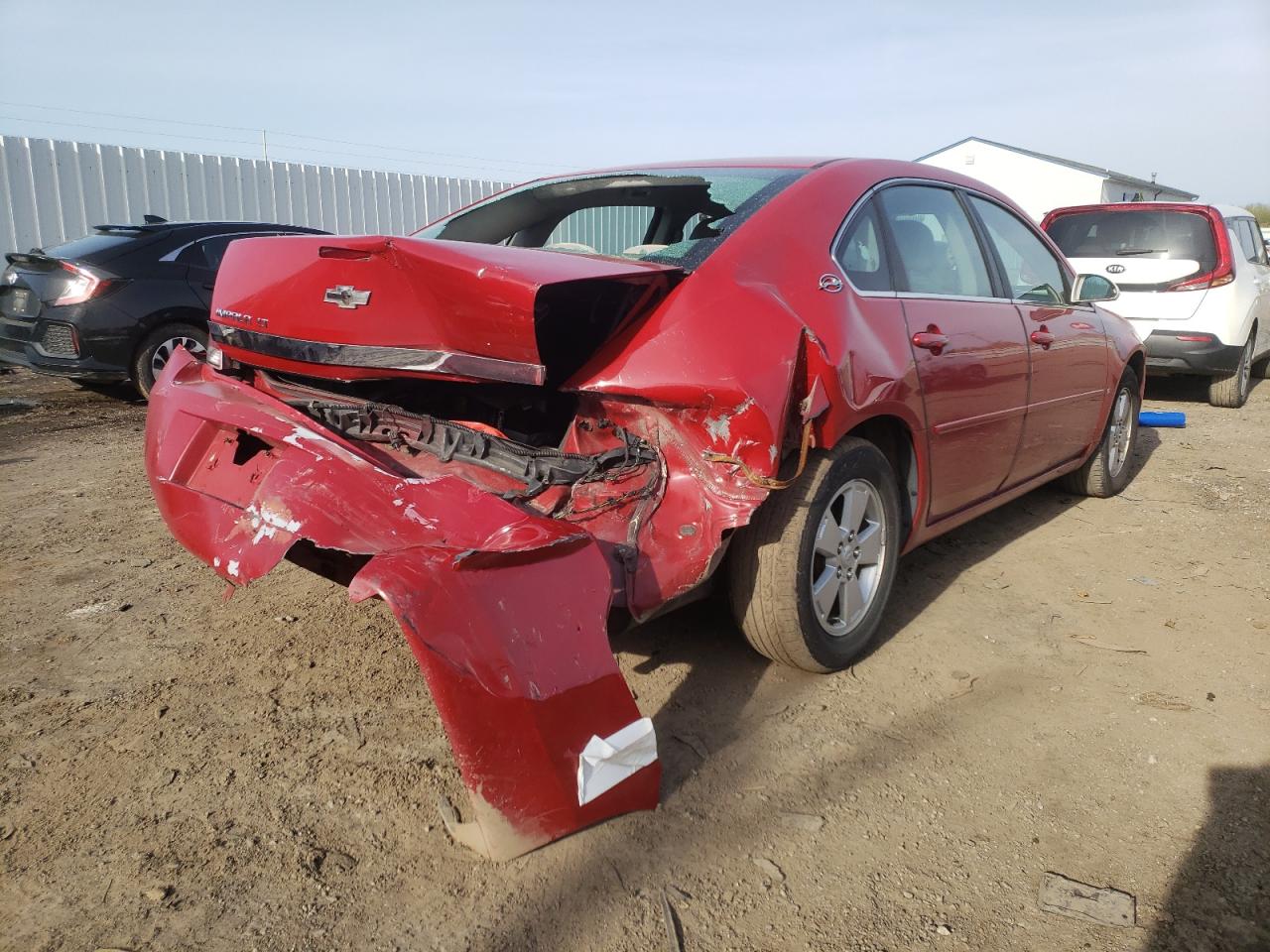 Photo 4 from auction – 2008 CHEVROLET IMPALA LT with VIN 2G1WT55N281260265