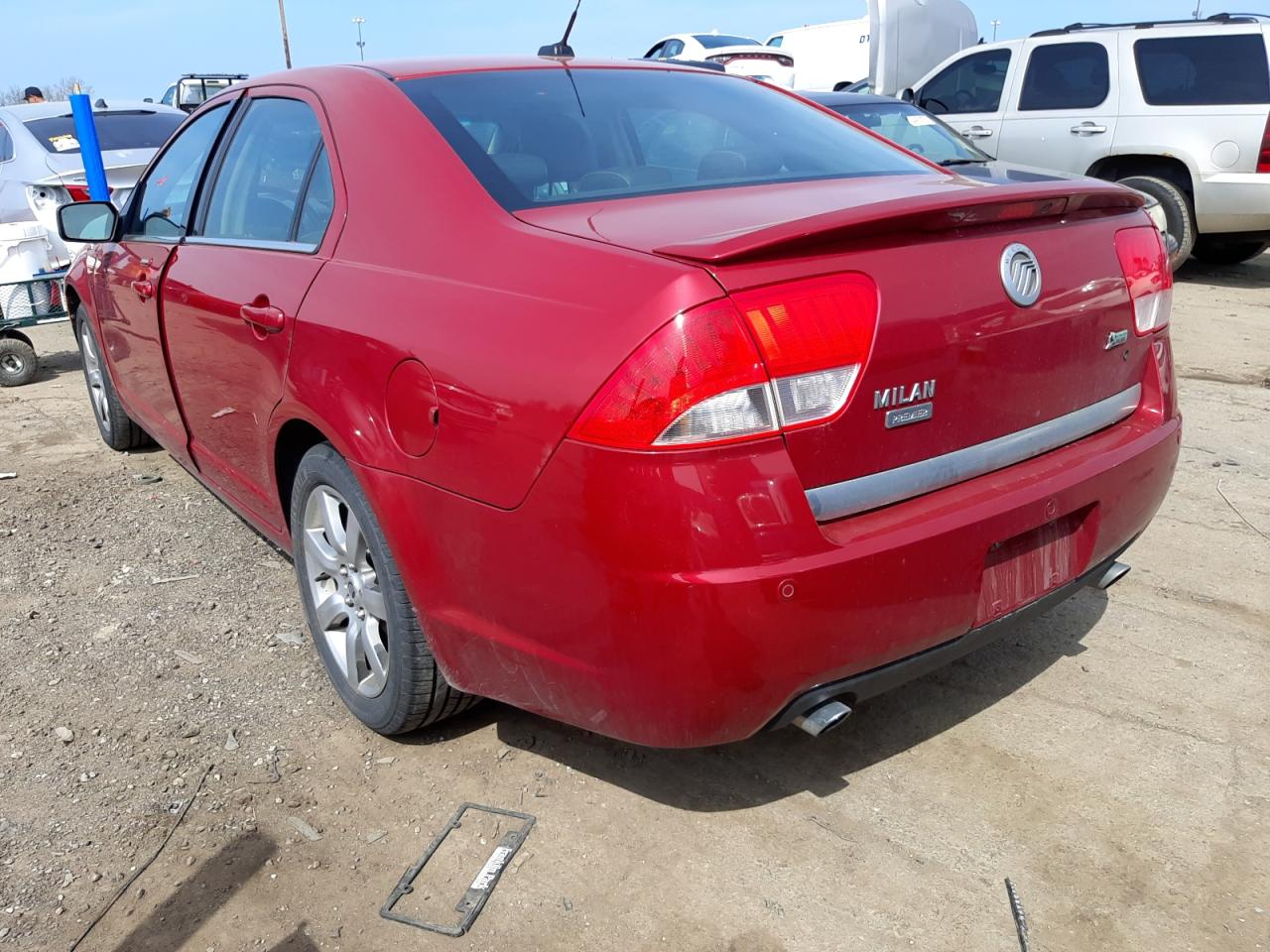 Photo 3 from auction – 2010 MERCURY MILAN PREM with VIN 3MEHM0JG1AR620407