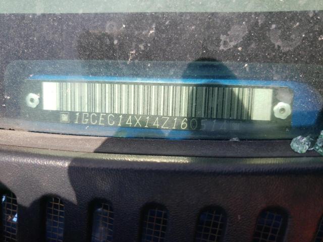 Photo 10 from auction – 2004 CHEVROLET SILVERADO with VIN 1GCEC14X14Z160514