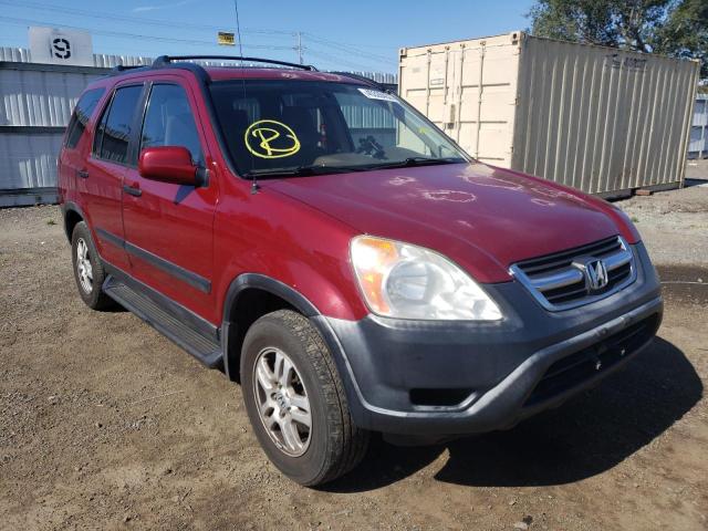 HONDA CR-V EX 2004 with VIN JHLRD78874C059777 - Photo from auction