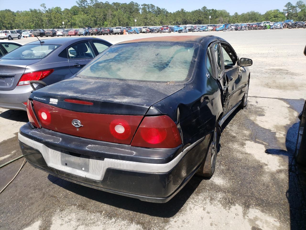 Photo 4 from auction – 2002 CHEVROLET IMPALA with VIN 2G1WF55EX29118486