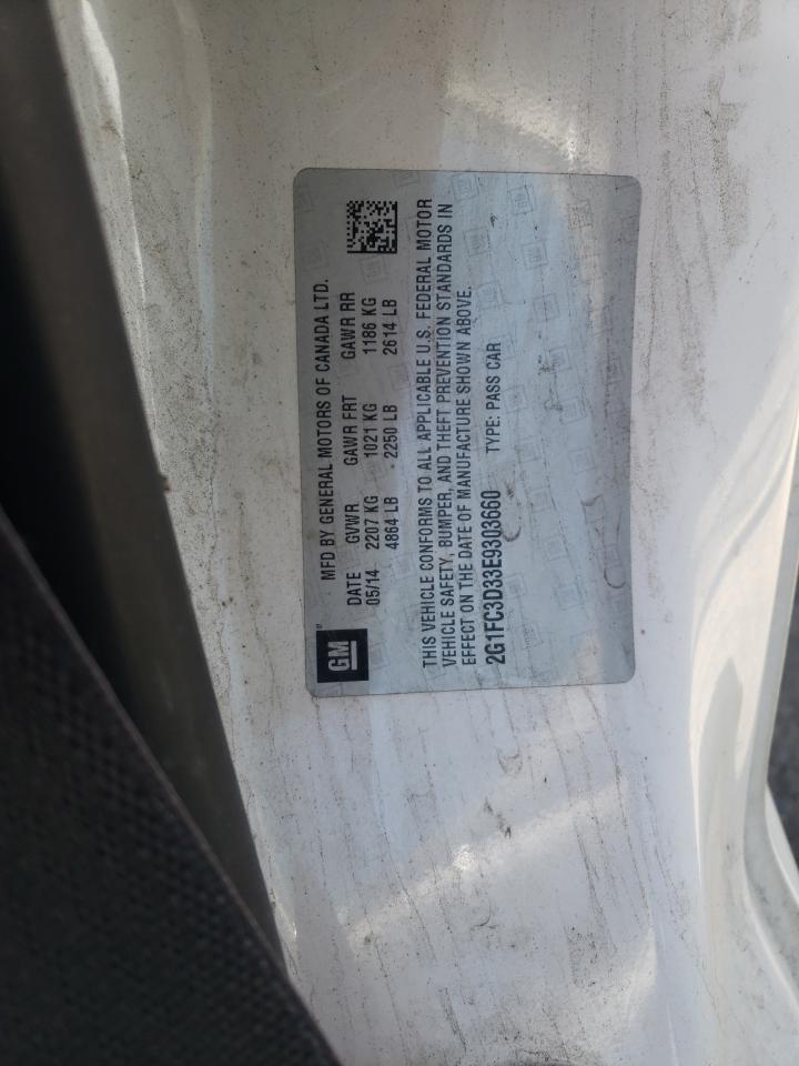 Foto 10 de la subasta – 2014 CHEVROLET CAMARO LT con VIN 2G1FC3D33E9303660