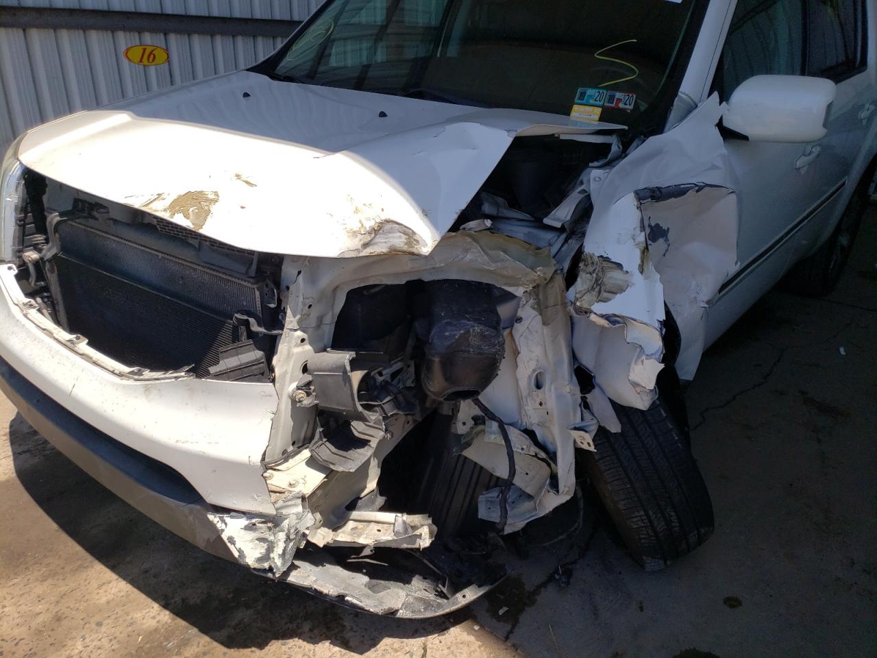Photo 9 from auction – 2012 HONDA PILOT TOUR with VIN 5FNYF4H93CB047590