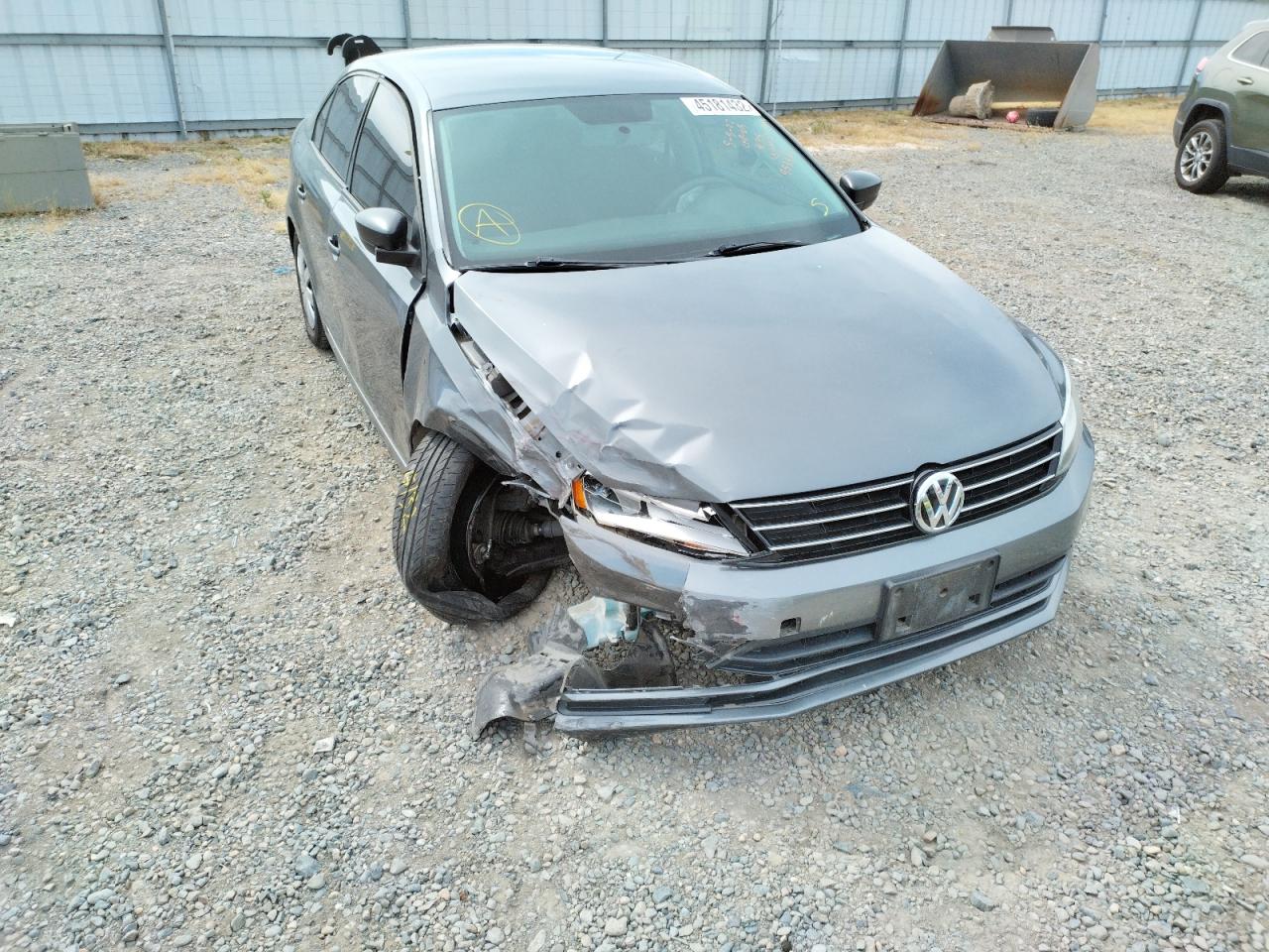VOLKSWAGEN JETTA BASE 2015 with VIN 3VW2K7AJ6FM334247 - Photo from auction