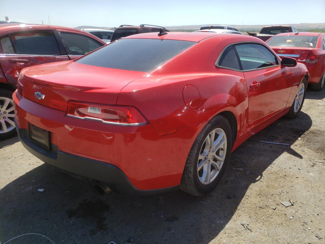 Photo 4 from auction – 2014 CHEVROLET CAMARO LS with VIN 2G1FE1E39E9149985