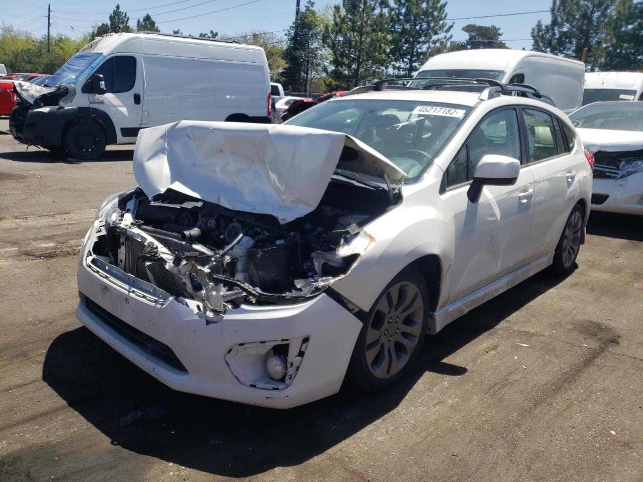 Photo 2 from auction – 2013 SUBARU IMPREZA SP with VIN JF1GPAL63D2888954