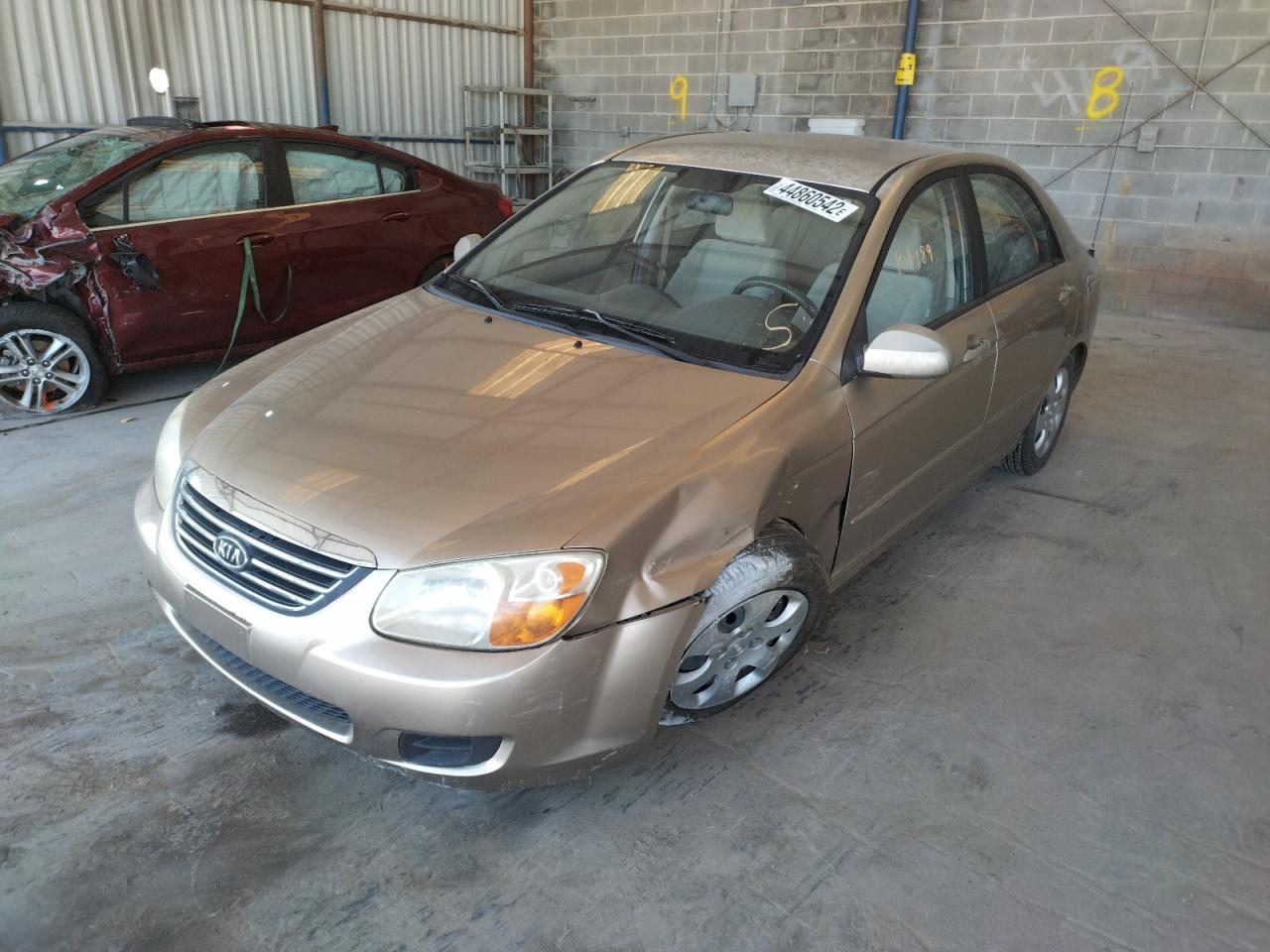 Photo 2 from auction – 2009 KIA SPECTRA EX with VIN KNAFE221295617569
