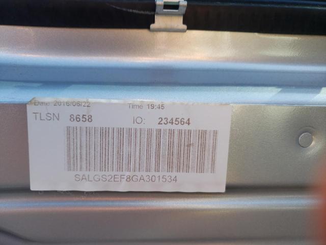 Photo 10 from auction – 2016 LAND ROVER RANGE ROVE with VIN SALGS2EF8GA301534