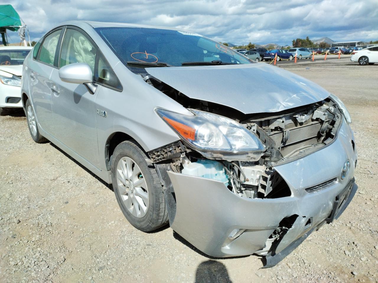 TOYOTA PRIUS PLUG 2013 with VIN JTDKN3DP9D3040696 - Photo from auction