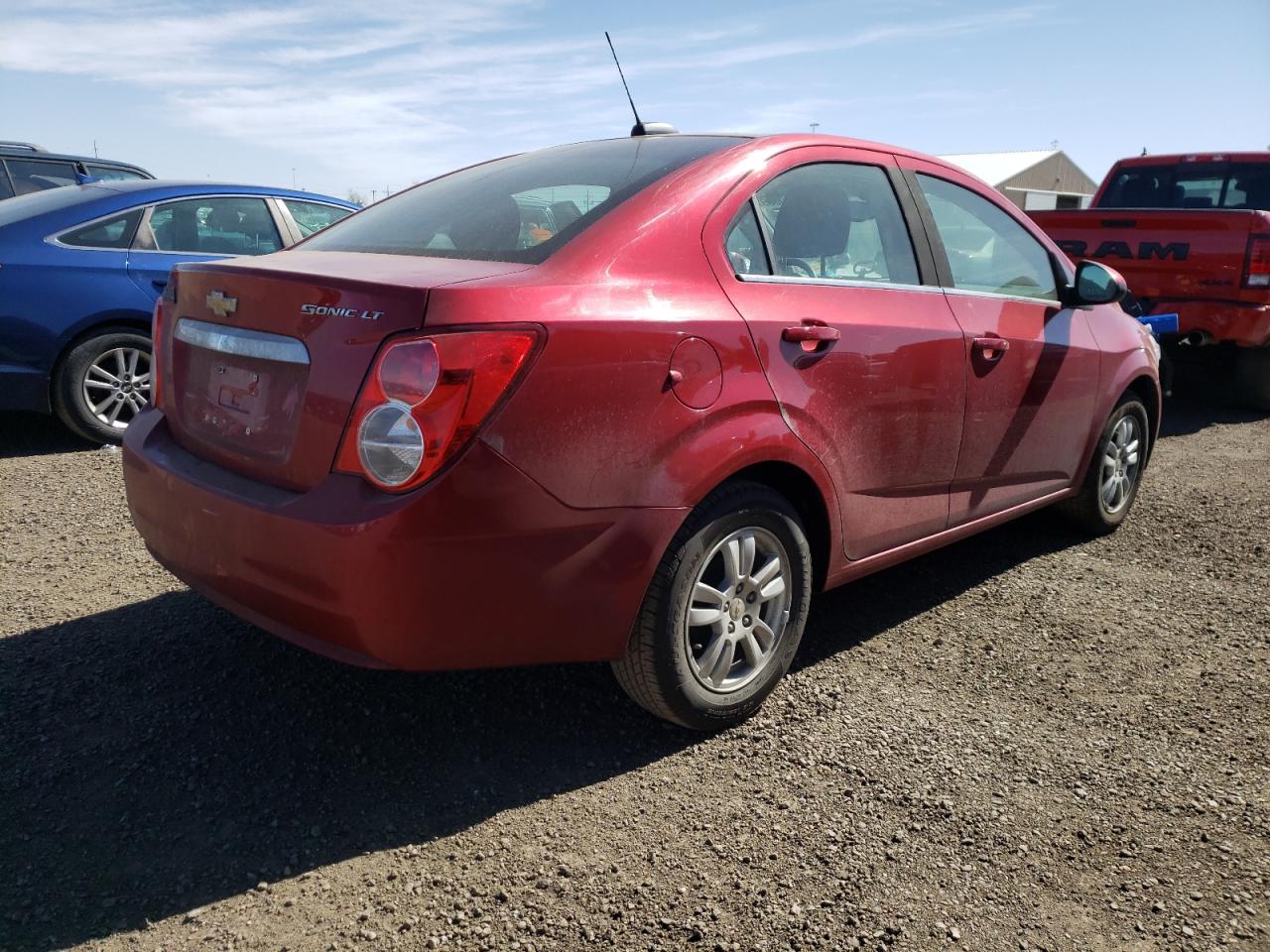 Photo 4 from auction – 2016 CHEVROLET SONIC LT with VIN 1G1JC5SH6G4111725