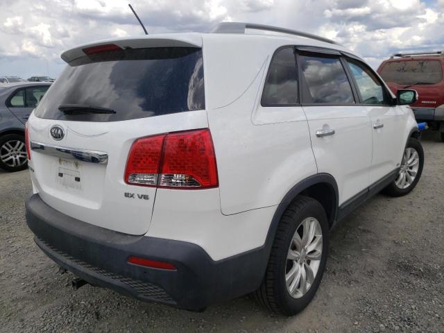 Photo 4 from auction – 2011 KIA SORENTO EX with VIN 5XYKUDA27BG048547