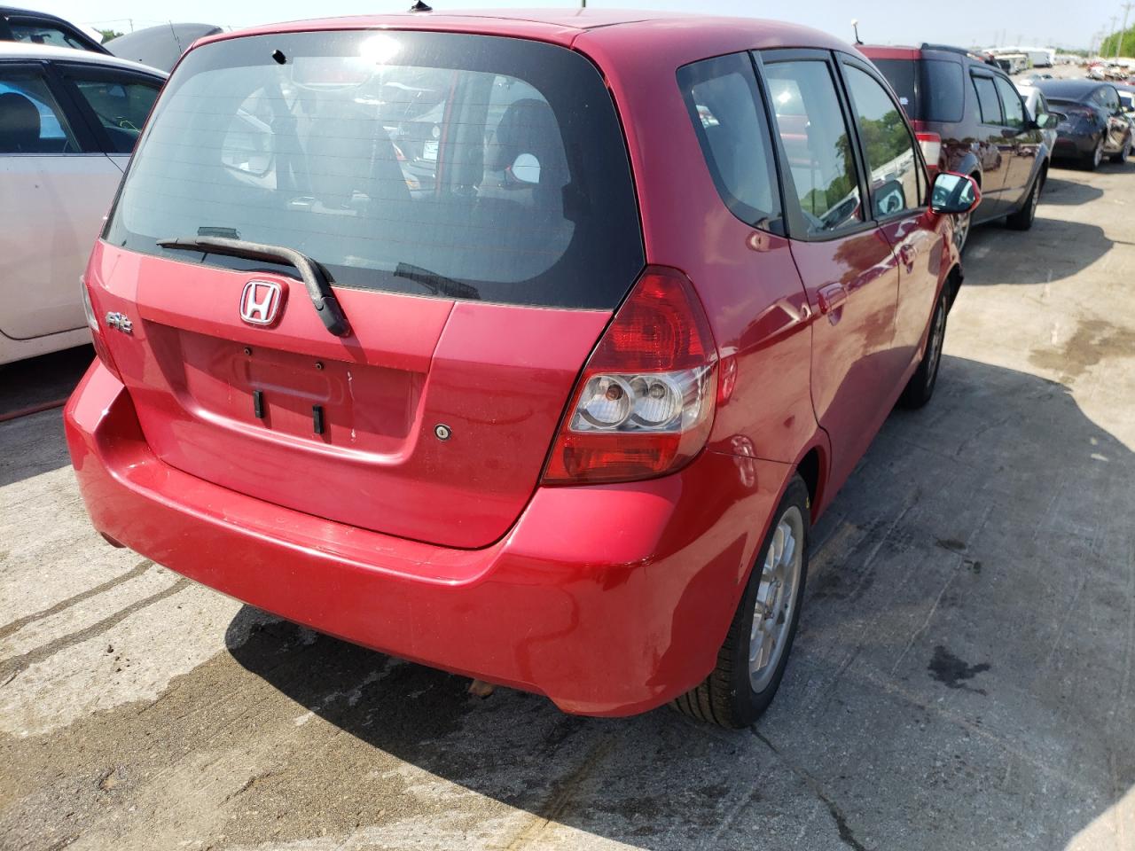 Photo 4 from auction – 2008 HONDA FIT with VIN JHMGD38468S058818