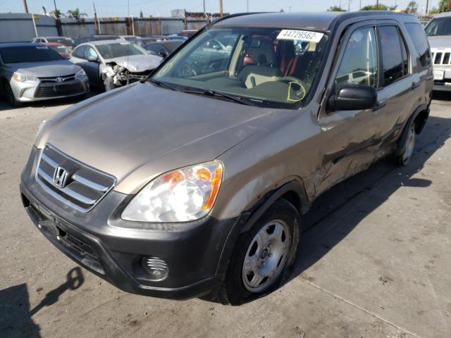 Photo 2 from auction – 2005 HONDA CR-V LX with VIN JHLRD68565C004447