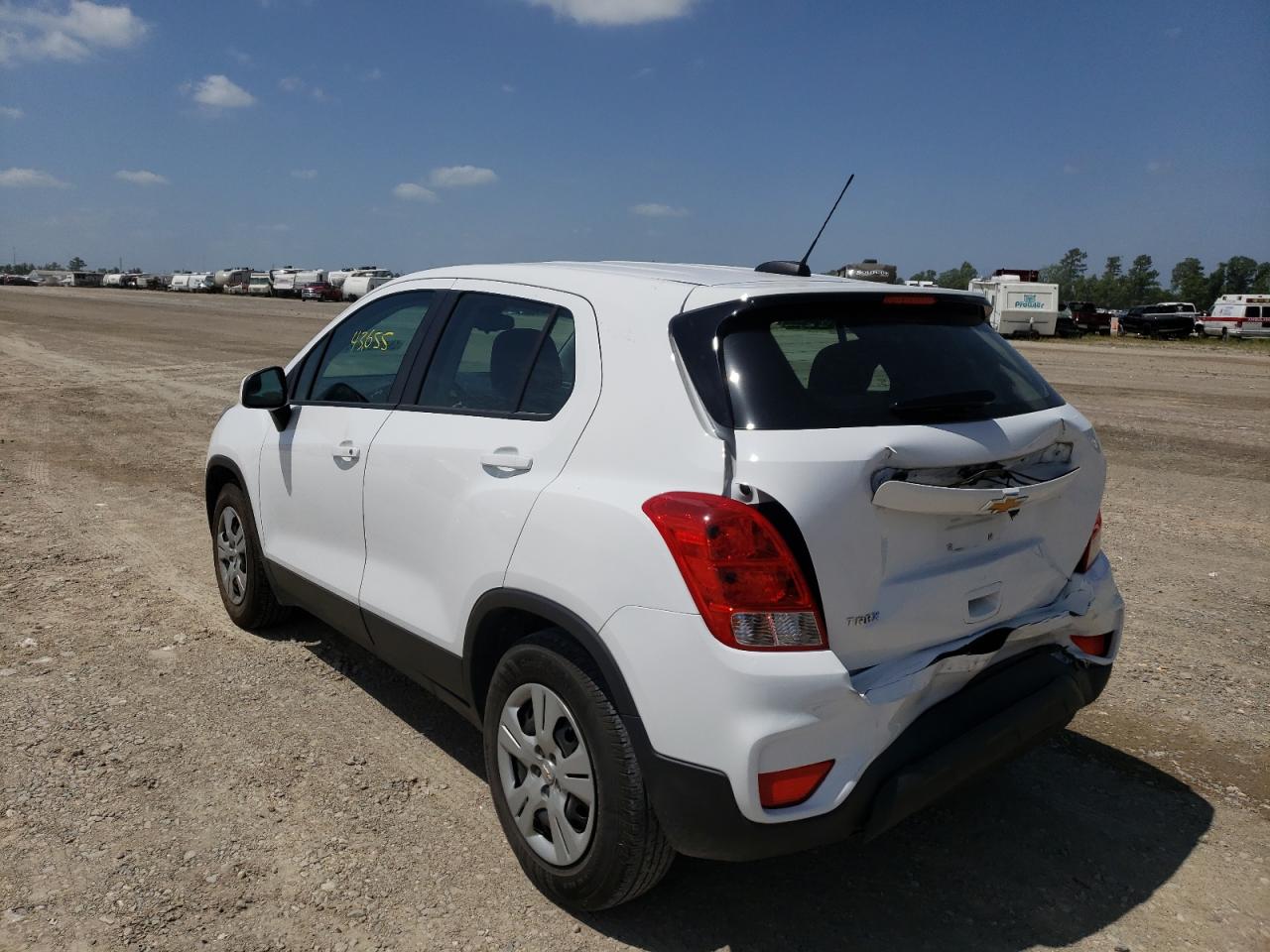 Photo 3 from auction – 2019 CHEVROLET TRAX LS with VIN 3GNCJKSBXKL157665