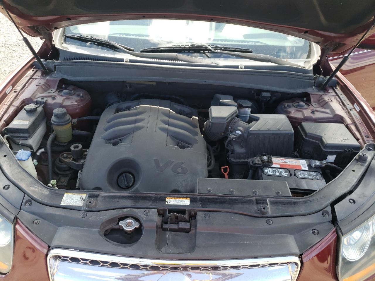 Photo 7 from auction – 2008 HYUNDAI SANTA FE S with VIN 5NMSH13E08H181787