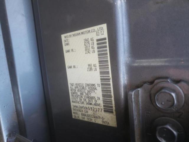 Photo 10 from auction – 2012 NISSAN ALTIMA BAS with VIN 1N4AL2AP1CN532177