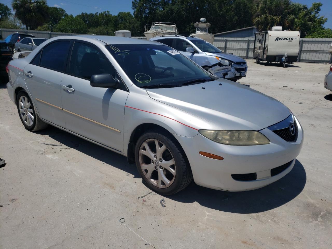 MAZDA 6 I 2005 with VIN 1YVFP80C555M60211 - Photo from auction
