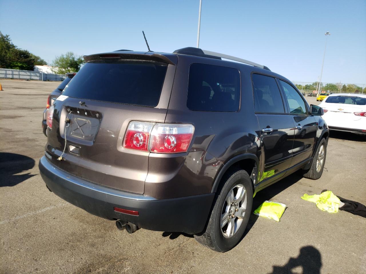 Photo 4 from auction – 2010 GMC ACADIA SL with VIN 1GKLRKED2AJ163551