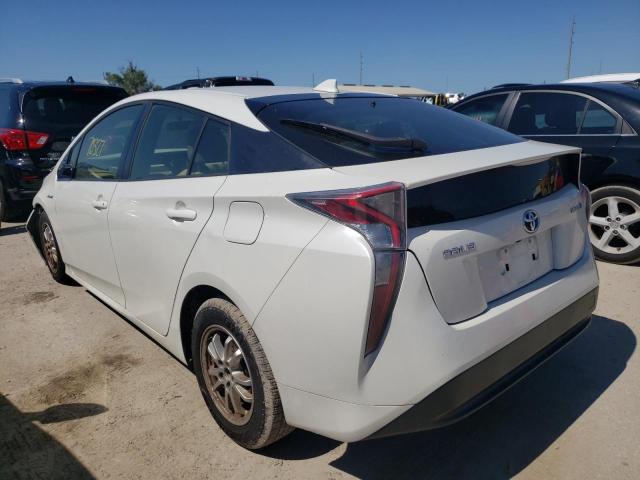 Photo 3 from auction – 2016 TOYOTA PRIUS with VIN JTDKARFUXG3003209