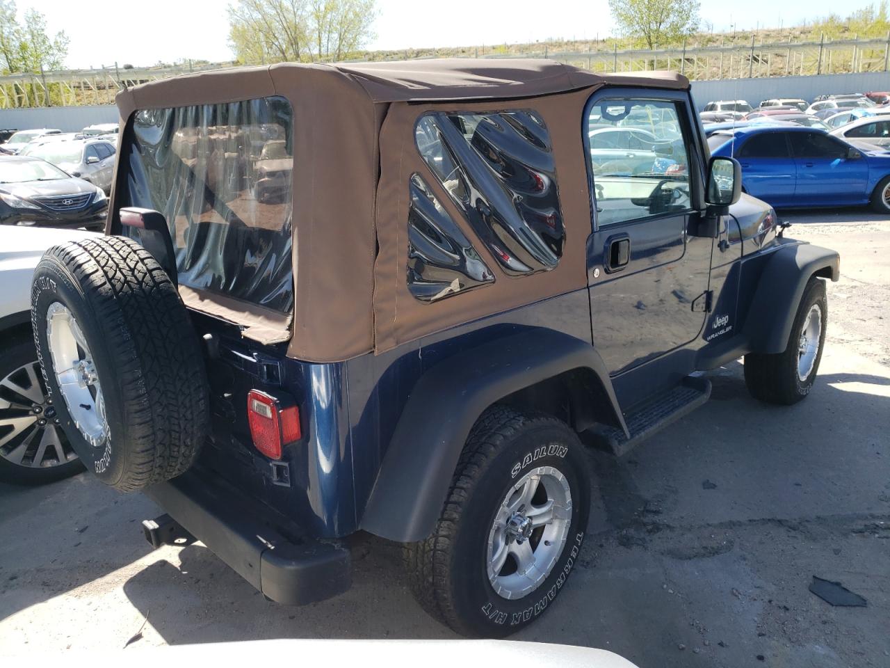 Photo 4 from auction – 2004 JEEP WRANGLER X with VIN 1J4FA39S54P722035