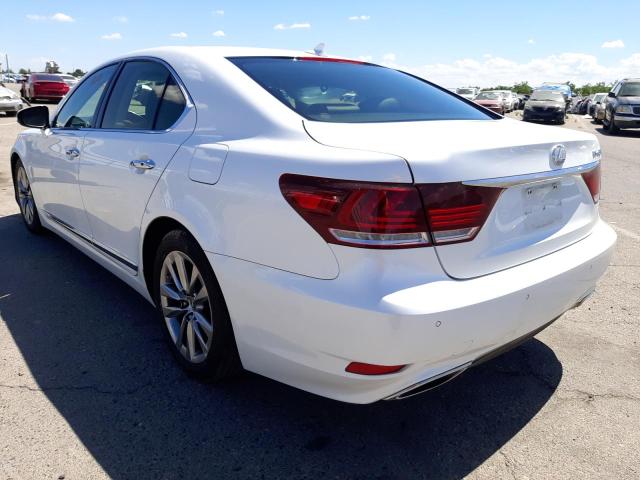 Photo 3 from auction – 2013 LEXUS LS 460 with VIN JTHBL5EF8D5124227