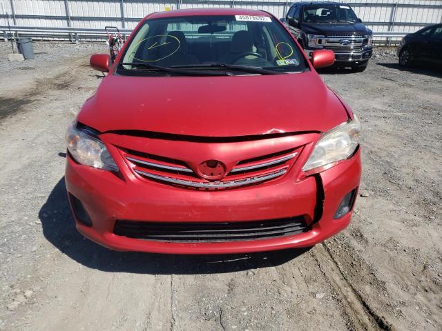 Photo 9 from auction – 2013 TOYOTA COROLLA BA with VIN 2T1BU4EE3DC054249