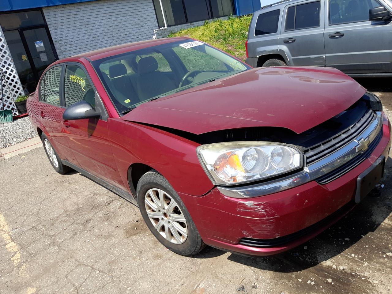 CHEVROLET MALIBU LS 2005 with VIN 1G1ZT52865F298596 - Photo from auction