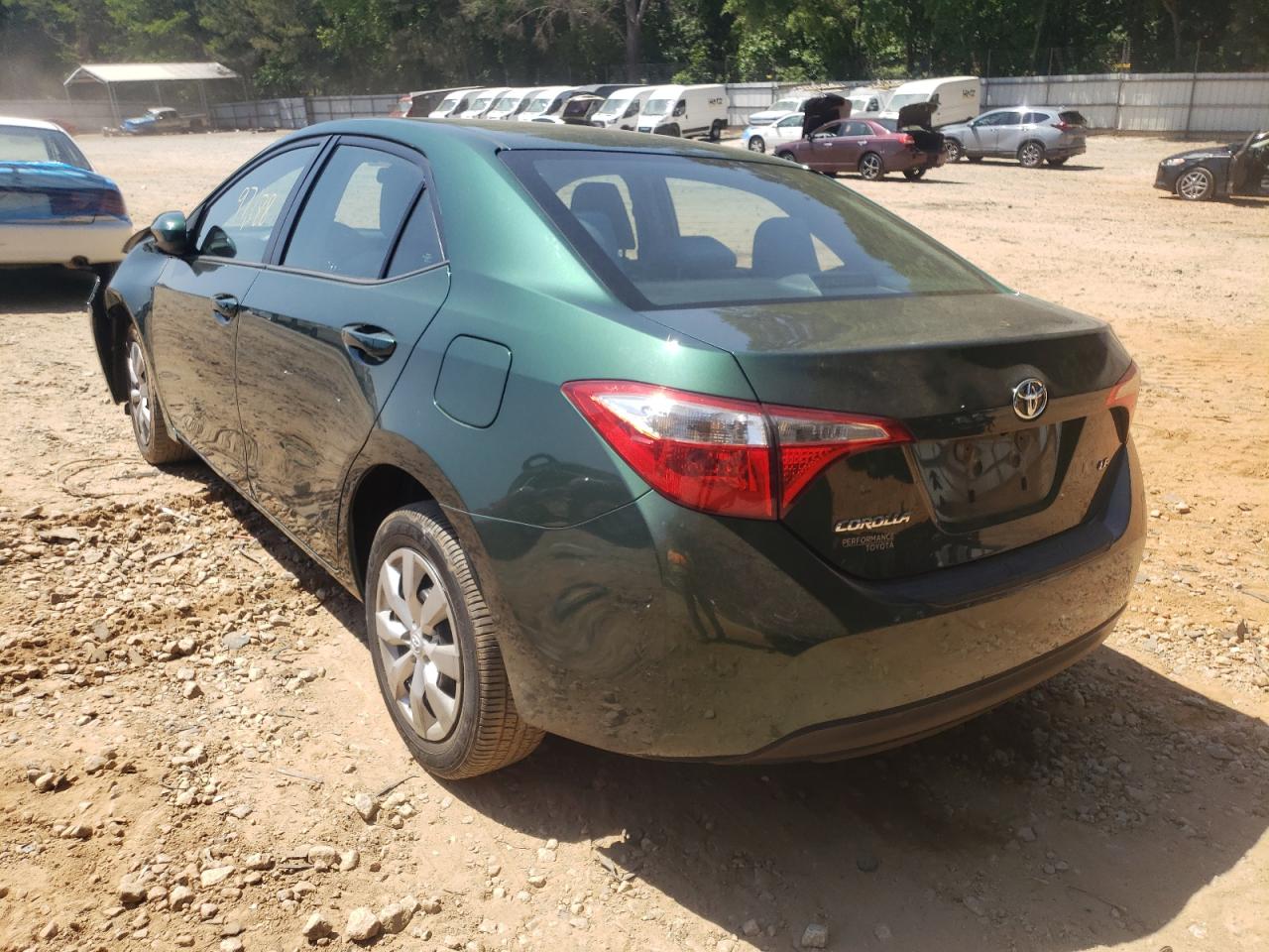 Photo 3 from auction – 2015 TOYOTA COROLLA L with VIN 2T1BURHE7FC340679