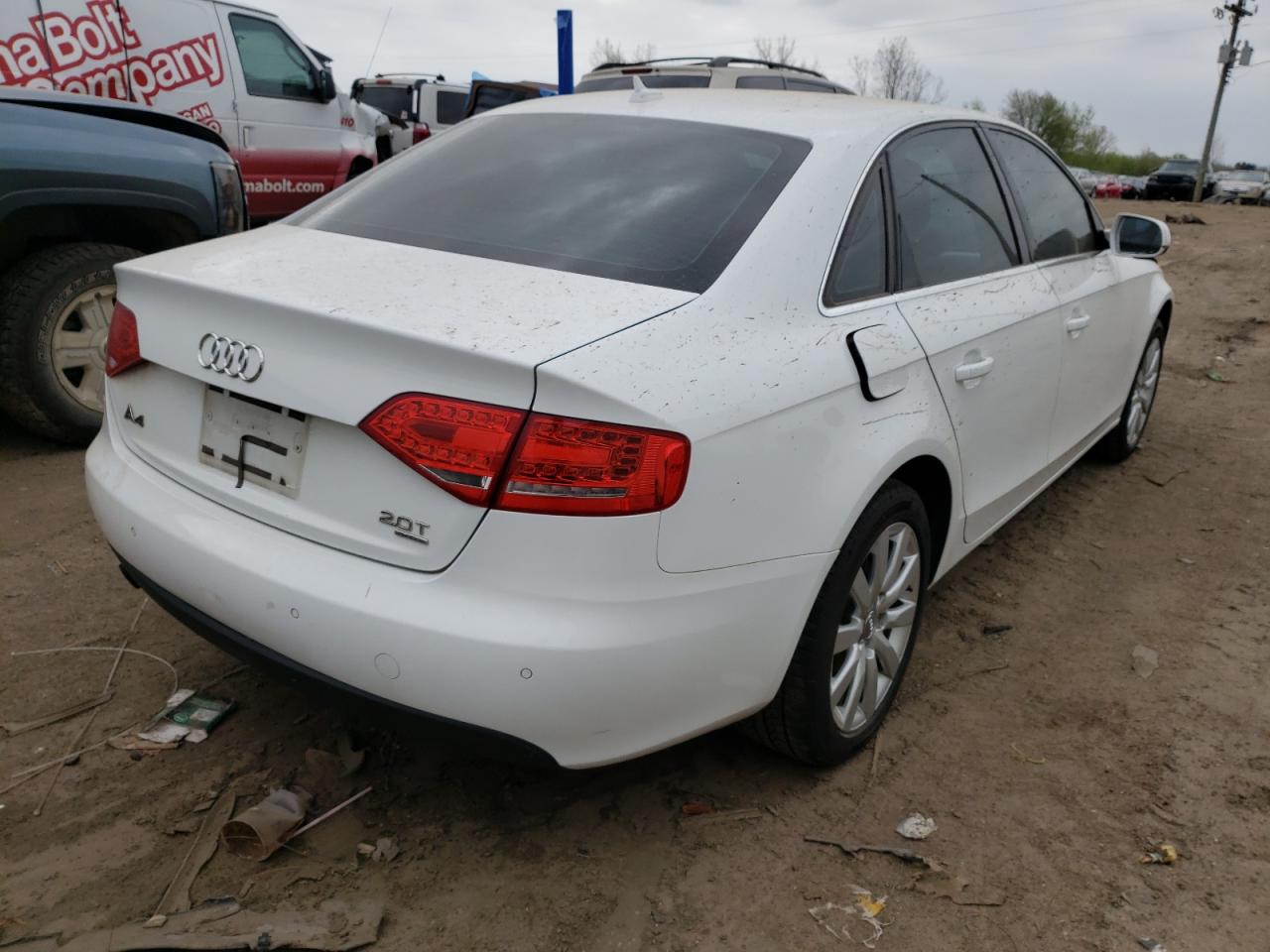 Photo 4 from auction – 2011 AUDI A4 PREMIUM with VIN WAUFFAFL2BN050594
