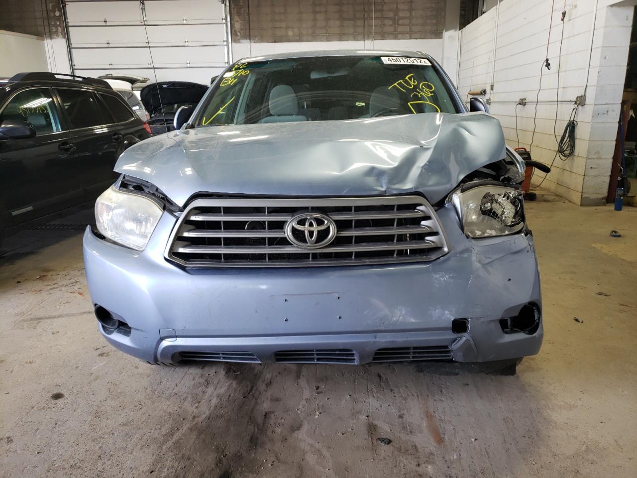 Photo 9 from auction – 2008 TOYOTA HIGHLANDER with VIN JTEES41A082029153