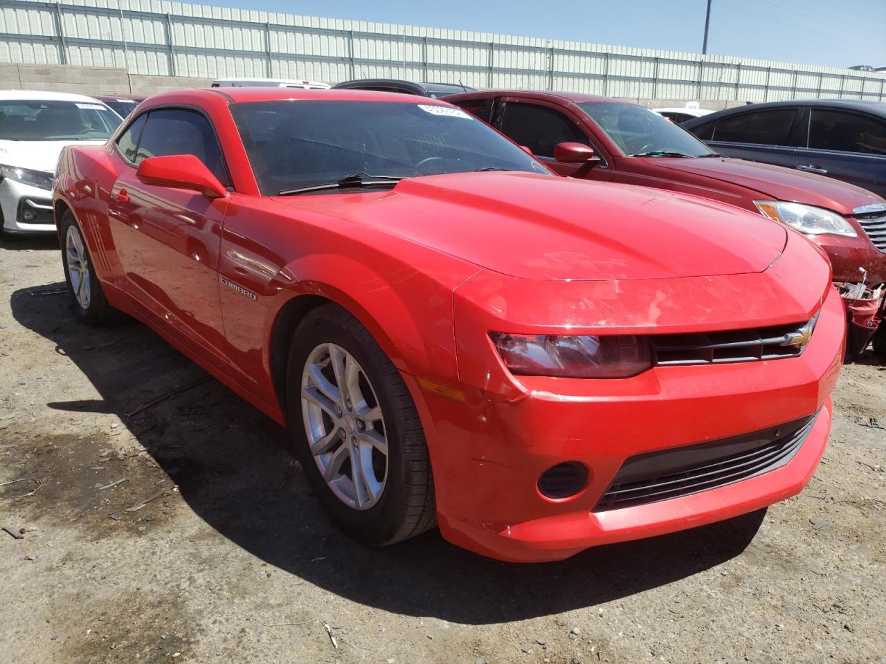 CHEVROLET CAMARO LS 2014 with VIN 2G1FE1E39E9149985 - Photo from auction