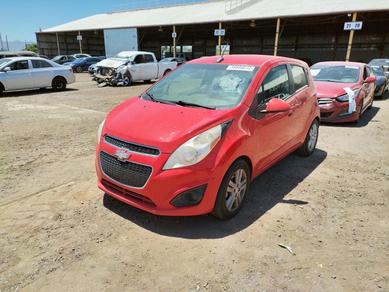 Photo 2 from auction – 2014 CHEVROLET SPARK 1LT with VIN KL8CD6S92EC456340
